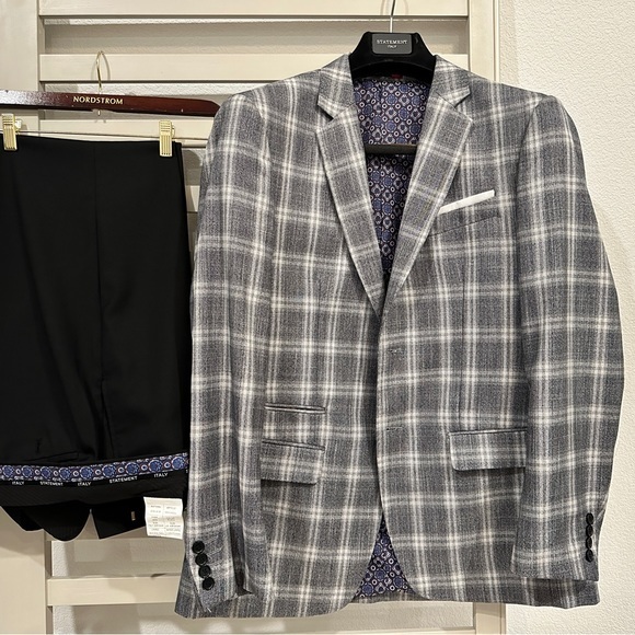 STATEMENT SPORT JACKET GIGLIO-8-BLACK‎ - Picture 2 of 11